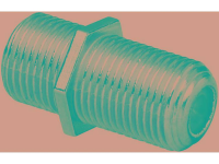 SAT adapter F bus naar F bus zilver 100Â stuks TRU COMPONENTS