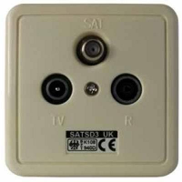 SATSD3uK/Class A   Antenna end socket for antenna SATSD3uK/Class A