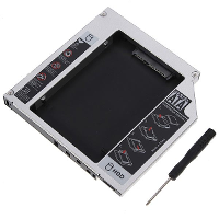 SATA to IDE 2nd HDD Hard Drive Caddy For 12.7Mm Universal CD DVD ROM