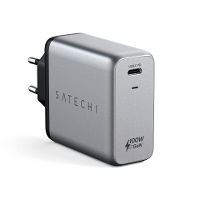 Satechi ST UC100WSM EU USB oplader 100 W 1x USB C Antraciet Binnen