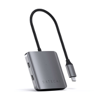 Satechi ST UC4PHM USB combi hub 4 poorten Space grijs