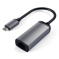 Satechi USB C Adapter [1x USB C stekker   1x RJ45] ST TCENM