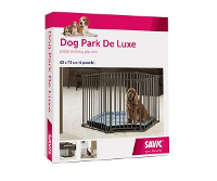 Savic Dog Park De Luxe Hondenren Grijs #95;_77,5x67x18,5 Cm