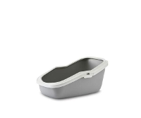 Savic Kattenbak Aseo Grijs / Wit 56x39x27,5 Cm