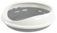 Savic Kattenbak Figaro Grijs / Wit #95;_55x48,5x15,5 Cm