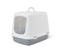 Savic Kattenbak Oscar Grijs / Wit 50x37x39 Cm