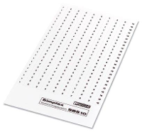 Sbs10:doorl.Cijfers 1 20   Klemmenmarkering Sbs10:fortl.Zahlen 1 20 Phoenix Contact Inhoud: 10 Stuks
