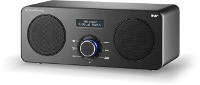 Scansonic: DA300 FM/DAB stereo tafelradio   Zwart