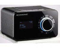 Scansonic: FutureLine R3 DAB+/FM   Zwart/Leer