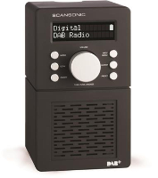 Scansonic: P3000 FM/DAB+ Zwart
