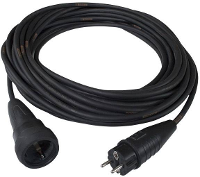 Schabus 300110 Stroom Verlengkabel Zwart 10.00 M H07RN F 3G 1,5 mm²