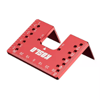 Scharnierinstallatie Mal 22/23mm Standaard Scharniermaat 2mm Naadafstand Aluminiumlegering Dubbelzijdige Magnetische Pos