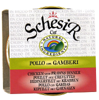 Schesir Kat Kip/garnalen Kattenvoer 70 Gr