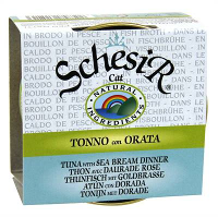 Schesir Bouillon Tonijn / Dorade Kattenvoer 70 Gr