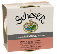 Schesir Kat Zalm Naturel Kattenvoer 85 Gr