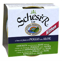 Schesir Kitten Kipfilet met Aloe Per 14