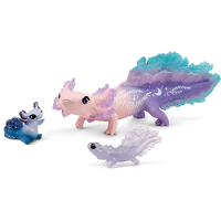 Schleich Bayala   Axolotl ontdekkingsset speelfiguur