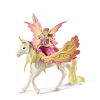 Schleich Bayala   Feya met pegasuseenhoorn speelfiguur