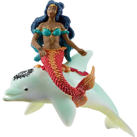 Schleich Bayala   Isabelle op dolfijn speelfiguur