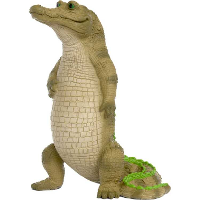 Schleich De school van de magische dieren   Rick de Krokodil speelfiguur