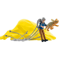 Schleich Dinosaurs   Dino parachute reddingsbrigade speelfiguur