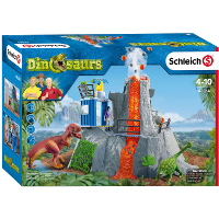 Schleich Dinosaurs   Grote vulkaanexpeditie speelfiguur