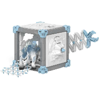 Schleich Eldrador   BattleCave Sneeuwkliever speelfiguur