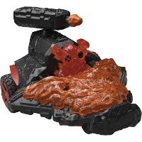 Schleich Eldrador   Lava straalvoertuig met Mini Creature speelfiguur