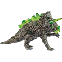 Schleich Eldrador   Stenen triceratops speelfiguur