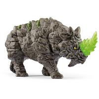 Schleich Eldrador   Strijdneushoorn speelfiguur