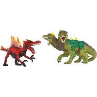 Schleich Eldrador   Vuursaurussen vs. Jungle hagedissen speelfiguur