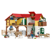 Schleich Farm World   Boerderij met stal en dieren 42407