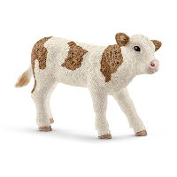 Schleich Farm World   Gevlekt vee   kalf speelfiguur