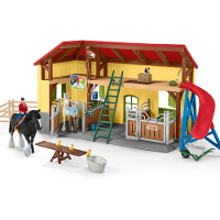 Schleich Farm World   Paardenstal speelfiguur