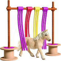 Schleich Farm World   Pony gordijntraining, speelgoedfiguur 42484
