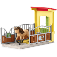 Schleich Farm World   Ponystal met IJslanderhengst speelfiguur