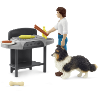 Schleich Horse Club   Barbecue met Tom speelset