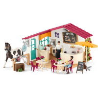 Schleich Horse Club   Ruitercafé speelfiguur 42592