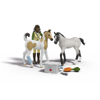 Schleich Horse Club   Sarah's EHBO set speelfiguur