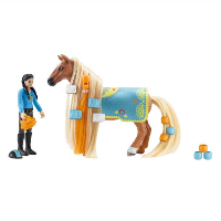 Schleich Horse Club Sofia's Beauties   Kim & Caramelo starterset speelfiguur