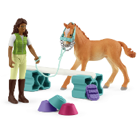 Schleich Horse Club   Trainingsset voor veulens speelset