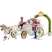 Schleich Horse Club   Trouwkoets speelgoedvoertuig