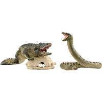 Schleich Wild Life   Gevaar in het moeras speelfiguur 42625