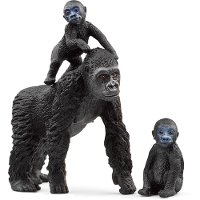 Schleich Wild Life   Gorillagezin speelfiguur
