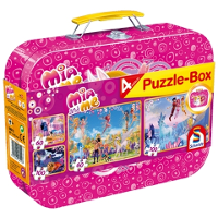 Puzzle Mia & Me Puzzle Box, Metallk.