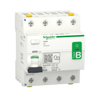 Schneider Electric A9Z65463 A9Z65463 Aardlekschakelaar Aardlekschakelaar voor AC/DC B 63 A 0.3 A