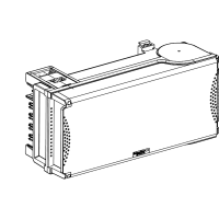 Schneider Electric KSB63SD4 KS kast, 63A, 3L+N+PE, voor zekeringen E33 Verdeelkastaccessoire Wit 1 stuk(s)