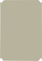 Schneider Electric NSYPMA75 (l x b) 500 mm x 750 mm Polyester Grijs wit (RAL 7035) 1 stuk(s)