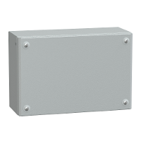 Schneider Electric NSYSBM203012 Behuizing 300 x 200 x 120 Plaatstaal Grijs wit (RAL 7035) 1 stuk(s)