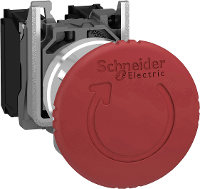 Schneider Electric XB4BS8442 Noodstopschakelaar IP67 1 stuk(s)
